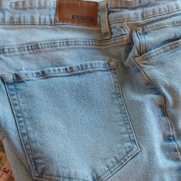 RSQ Slim Taper Men's Distressed Jeans size 34W x 32L - Picture 10 of 12